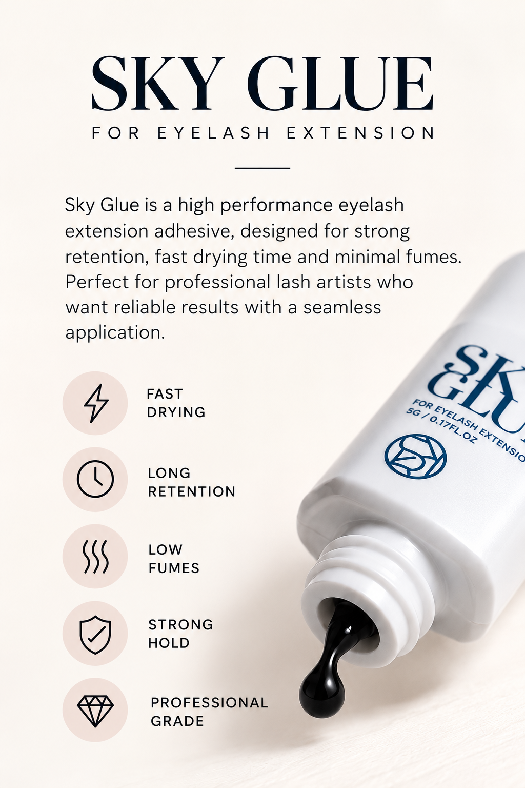 SKY S+ ADHESIVE - 5ml blink cosmetics